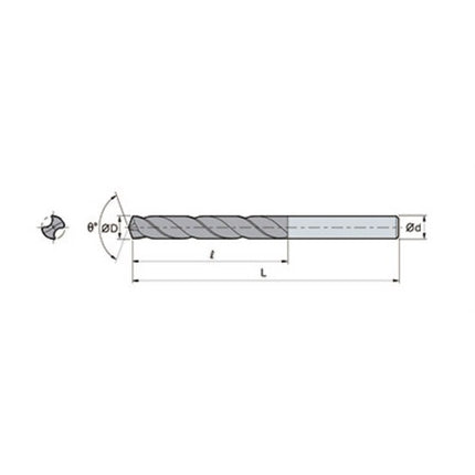 KORLOY Mach Drill MSD088-3P MSD088-3P