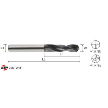 YG-1 Number One Drill (Stub) SD-114NS D11.4X12X47X104 (CDRA03114)