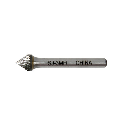HANDO Carbide Rotary Burr SJ-3MH D10.0X6.0X8.0X56.0 (GJ61008-6)