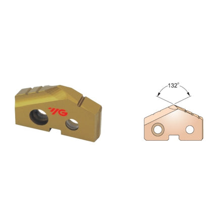 YG-1 Insert Drill Insert (TIAIN) T15 S1165670 S1165670