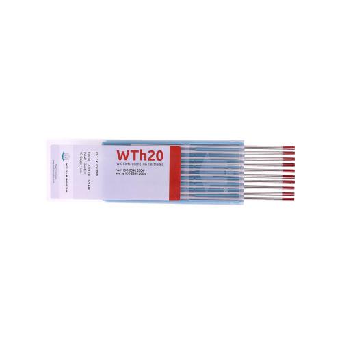 WOLFRAM Tungsten Electrodes, 2% thoriated (WT20, red)
