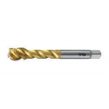 YG-1 TiN Coated (Short) Spiral Flute Tap TSFT050-080JS M5X0.8 YH2 60.0L (TT450282)