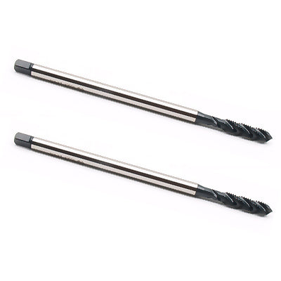 SUPER TOOL Long Spiral Flute Tap (HSS) LSFT080-150S M8X1.25-150L