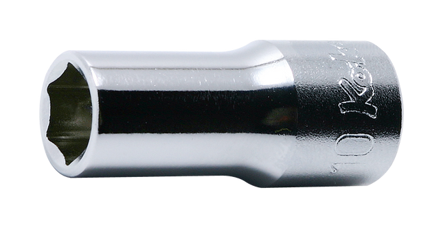 KOKEN 3/8" Drive Semi-Deep Socket, 6-Point, 3300XA Series