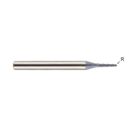 YG-1 4G MILLS Taper Neck Radius End Mill, 4F 4SCTRE4-010R02-20-1˚ D1(R0.2)X4X1.5(20)X50(1˚) (SEME65010020120)