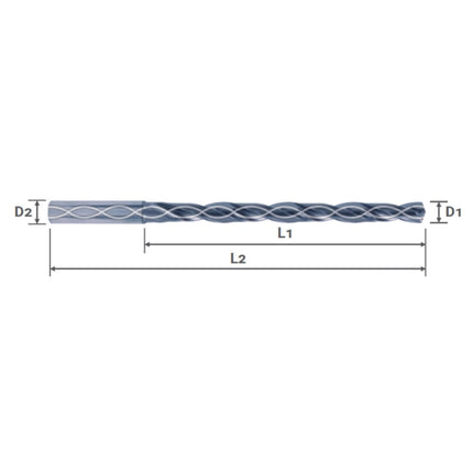 YG-1 INOX Drills W/C.H, 8D CSD-068H-8D D6.8X8X76X114 (DH453068)