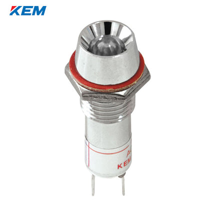 KEM KEM LED Indicator Light, Ø10mm, High-Brightness, AC110V, White KLRAU-10A110W