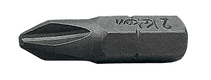 KOKEN Long Phillips Bit, 5/16" Hex Shank 100P-80PH-2
