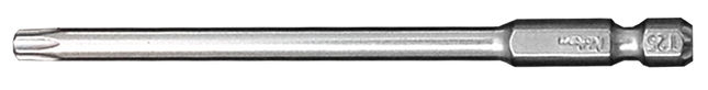 KOKEN Long Torx Bit (Silver Finish), 121T Series