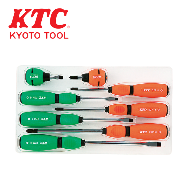 KTC Soft Grip Screwdriver Set TD798