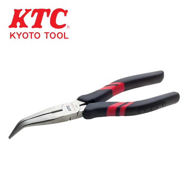 KTC Bent Long Nose Pliers NPSL-200BN