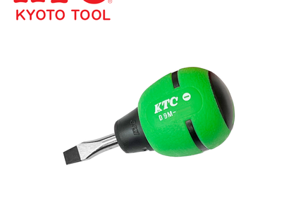 KTC Through-Tang Slotted Screwdriver, Soft Grip D9M-625