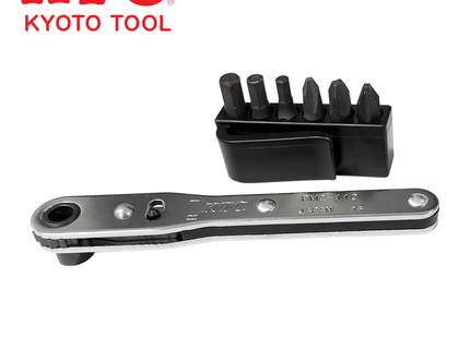 KTC Mini Ratchet Bit Holder Screwdriver Set TMDB8