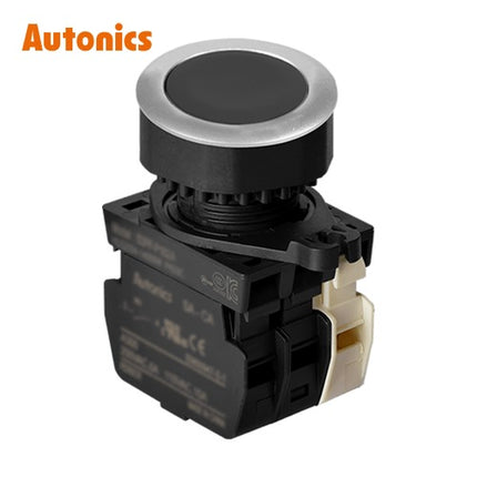 AUTONICS Push Button Switch, Non-Illuminated, Ø30mm, Black, 2a1b S3PF-P1K2AB
