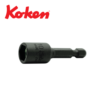 KOKEN Magnetic Nut Setter, 1/4" Hex Shank, 115 Series