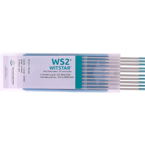 WOLFRAM Tungsten Electrodes, Rare-earth (WS2, turquoise)
