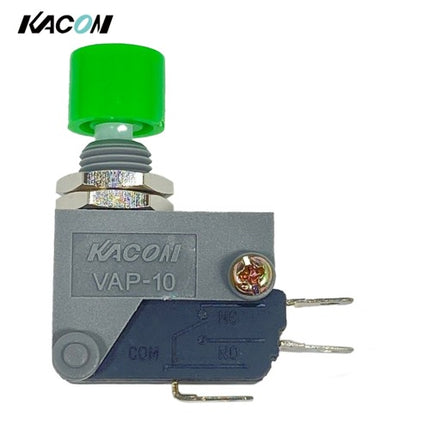 KACON Micro Switch, Compact, Ø10, Green VAP-10G