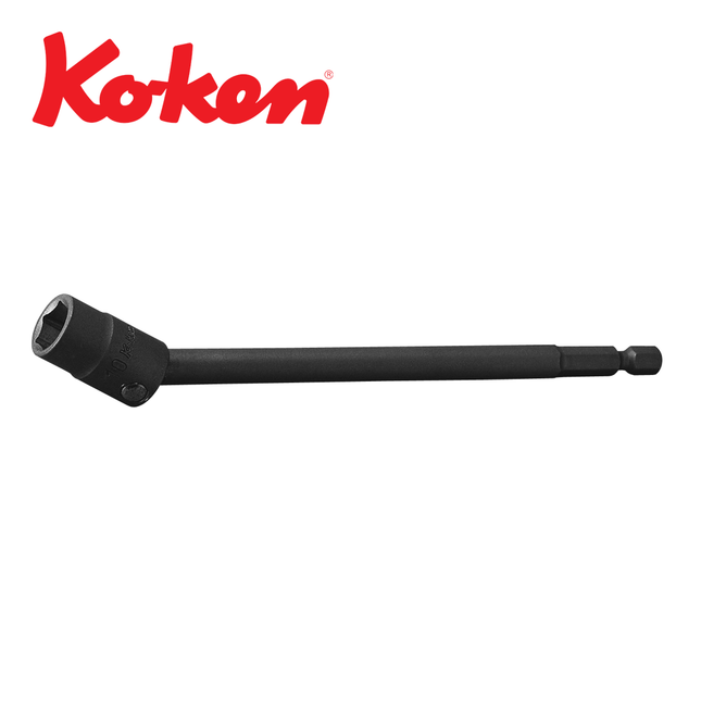 KOKEN Universal Nut Setter, 1/4" Hex Shank, 113UN Series