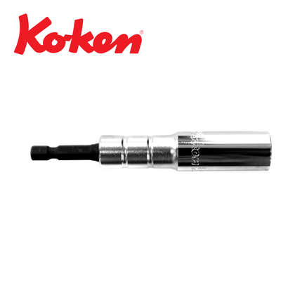 KOKEN Socket for Cordless Drill, 1/4" Hex Shank, BD014E Series