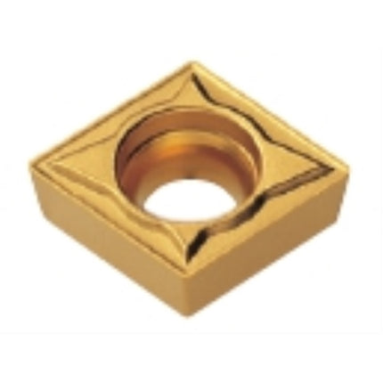 KORLOY Turning Insert, Coated, ISO (Part 9) CCMT060202C25-NC3225 CCMT060202C25-NC3225 (x10 pack)
