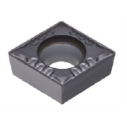 KORLOY Turning Insert, Carbide, ISO CCMT09T304VL-H01 CCMT09T304VL-H01 (x10 pack)