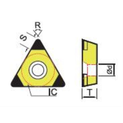 DINE CBN Insert 3NU-TPGW110304-DBN700A 3NU-TPGW110304-DBN700A