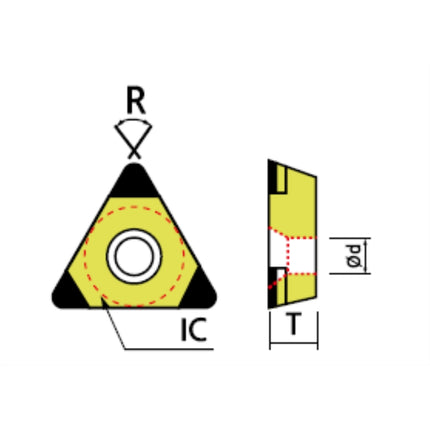 DINE CBN Insert 3NU-TPGW110304-DNC250 3NU-TPGW110304-DNC250