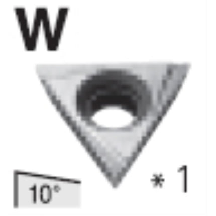 DINE Cermet Turning Insert TPGT080204L-W T1200A TPGT080204L-W T1200A