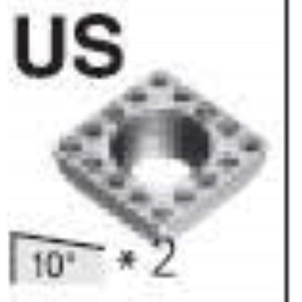 DINE Coated Turning Insert SPMH090308N-US AC630M SPMH090308N-US AC630M