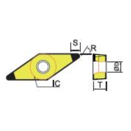 DINE CBN Insert 2NU-VBGW160408-DBN250 2NU-VBGW160408-DBN250