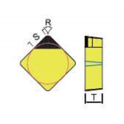 DINE PCD Insert SPGN090304-DP150 SPGN090304-DP150 (x10 pack)