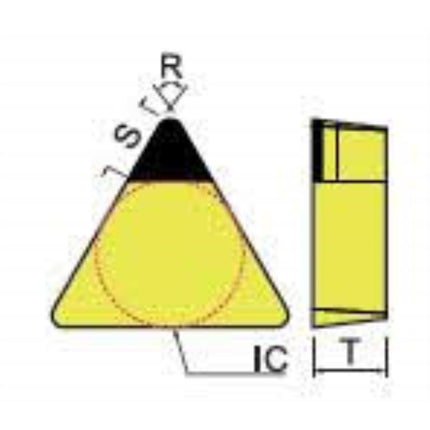 DINE PCD Insert TPGN110308-DP150 TPGN110308-DP150 (x10 pack)