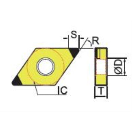 DINE CBN Insert 2NU-DNGA150408 DBN25 2NU-DNGA150408 DBN250