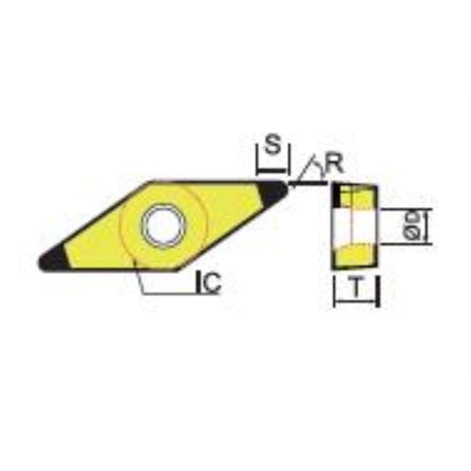 DINE CBN Insert 2NU-VBGW160408-DNC350 2NU-VBGW160408-DNC350