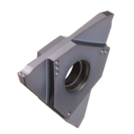 KORLOY Narrow Grooving Insert, 3-Corner TB5050N-000-M PC5300 TB5050N-000-M PC5300 (x5 pack)