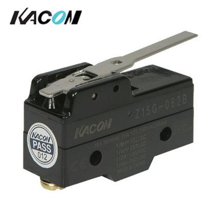 KACON Micro Switch, Compact, Hinge Short Lever Type Z15G-062B