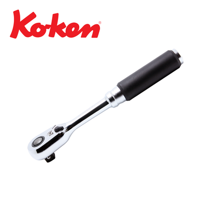 KOKEN 3/8" Drive Ratchet Handle (Z-EAL Series, ZB Type), 3725ZB Series