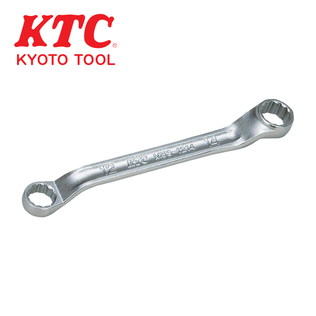 KTC Short Offset Box Wrench, 45°, M5S Series