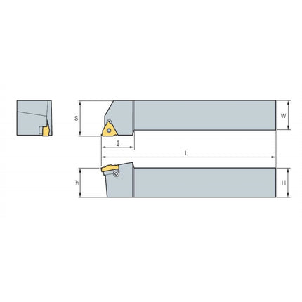 KORLOY Threading Tool Holder ERH10N-11 ERH10N-11