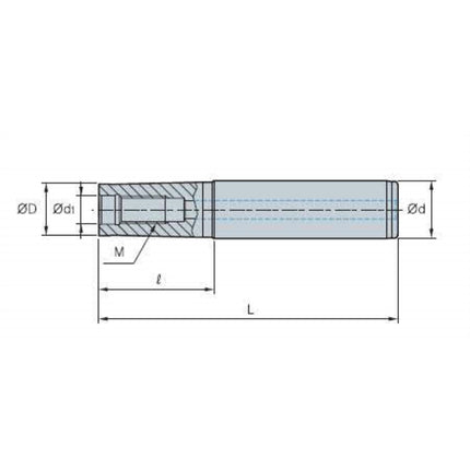 KORLOY Modular Adapter MAT-M16-090-S32S-C MAT-M16-090-S32S-C