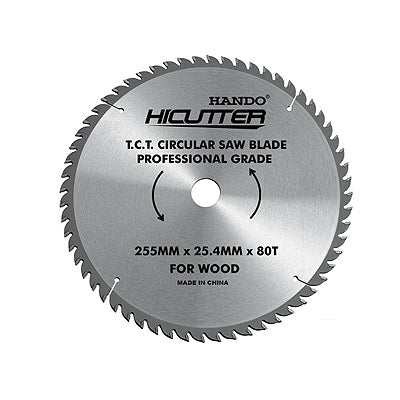 HI CUTTER Carbide Tipped Saw Blade, for Woodworking HD225-100W 225mm* 25.4mm* 100P/3T