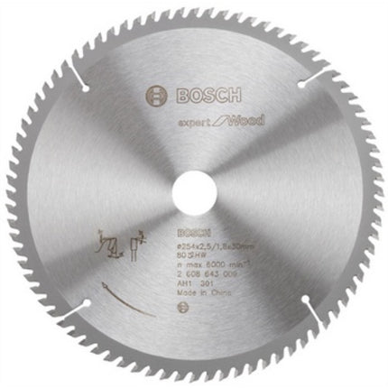 BOSCH Circular Saw Blade 12" 80T, for Wood 2608643042