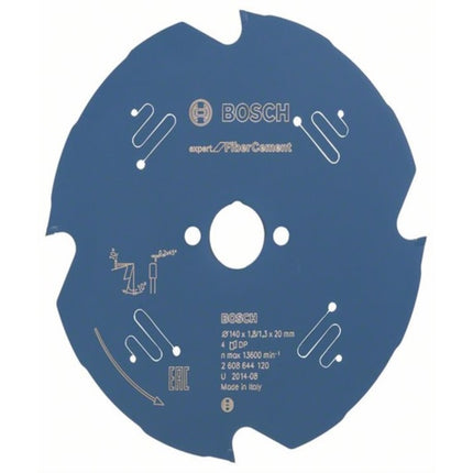 BOSCH Circular Saw Blade 5.5" 4T, for Cement Board/Ceramic 2608644120