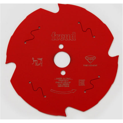 BOSCH Freud Circular Saw Blade (Ceramic Siding, Cement Board) FR06F001H 160 x 2.2 x 1.6 x 20.0 x 4T (ODxtip thicknessxplate thicknessxIDxblade)