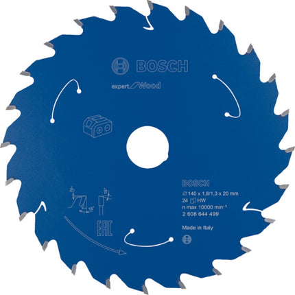 BOSCH Circular Saw Blade 5.5" 24T, for Wood 2608644499