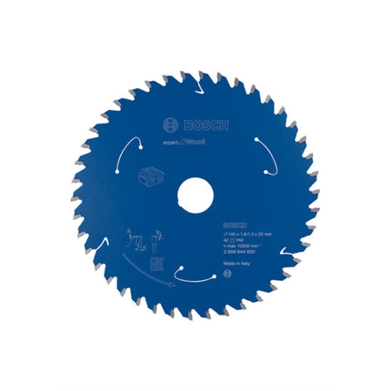 BOSCH Circular Saw Blade 5.5" 42T, for Wood 2608644500