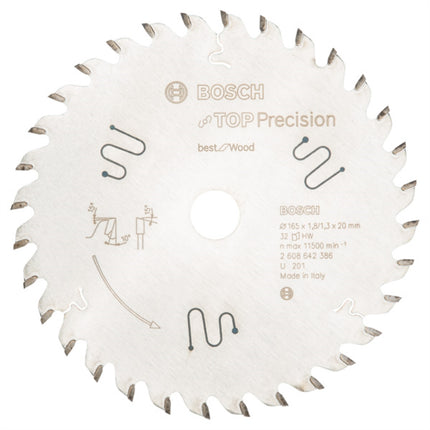 BOSCH Circular Saw Blade 10" 48T, for Wood 2608644686