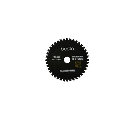 HI CUTTER Multi-Purpose Carbide Tipped Saw Blade B-MTS105 105mm*2.0mm*40T(ID15mm)