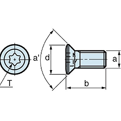 KORLOY Screw FTKA03508 FTKA03508