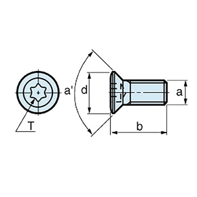 KORLOY Screw PTKA03510 PTKA03510